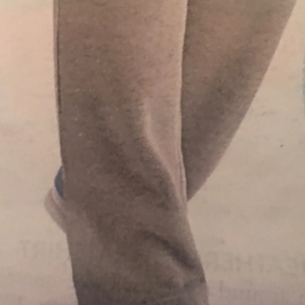 NEW Fleece Sweat Pants - Heather Grey - Size Large - Picture 2 of 4